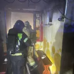 В Барнауле на пожаре в многоэтажке спасли 11 человек