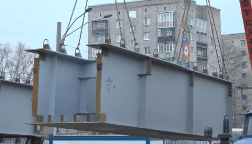 В Барнаул привезли уже 20% металлоконструкций для моста на Новом рынке