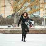 22 декабря Алтайский край находится в условиях шторма из-за снега и ветра