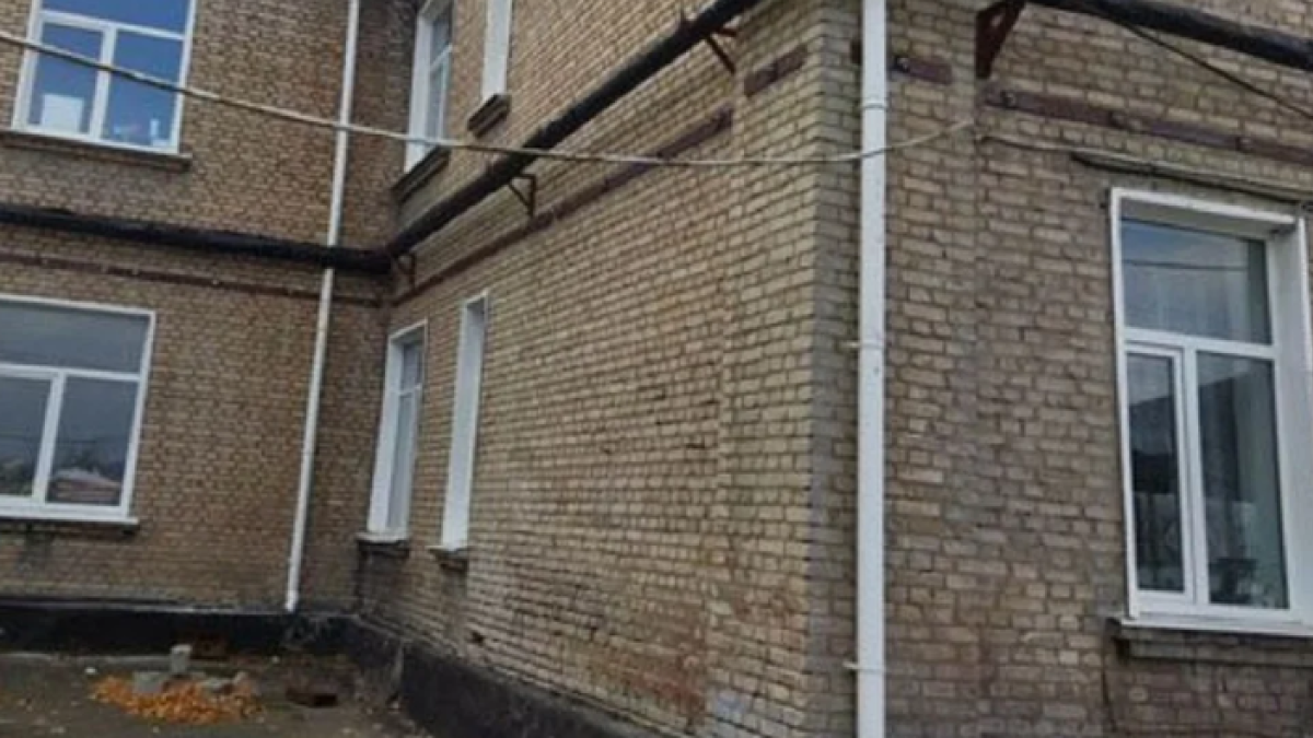 Отремонтированное здание в ЛНР
