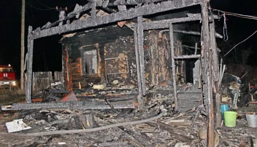 В Алтайском крае на пожаре в доме погиб четырехлетний мальчик