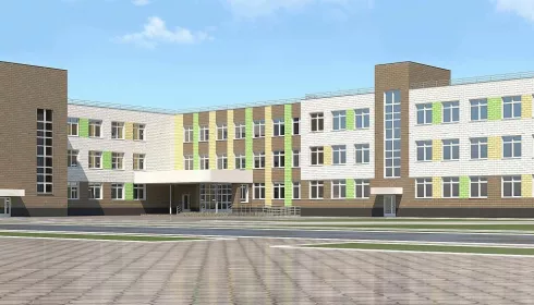 В жилом массиве Барнаула в 2024-м достроят современную школу с лифтом и оружейной