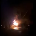 В Бийске из-за пожара на подстанции сотни домов лишись света
