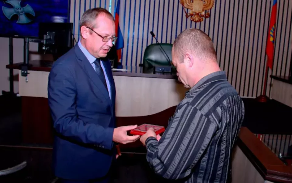 В Бийске наградили бойцов за участие в спецоперации на Украине
