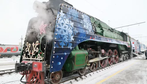 Поезд Деда Мороза едет в Алтайский край: где и когда остановится состав