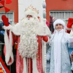 Как Барнаул встретил главного Деда Мороза России. Фоторепортаж