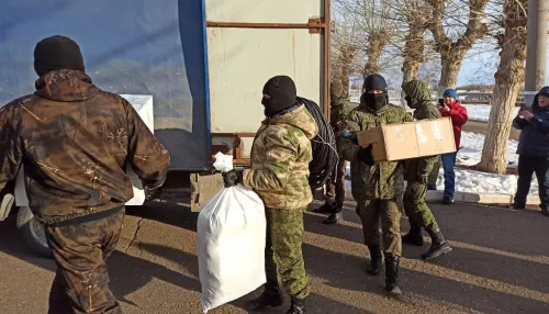 Алтайский край передал экипировку для военнослужащих в Оренбургской области