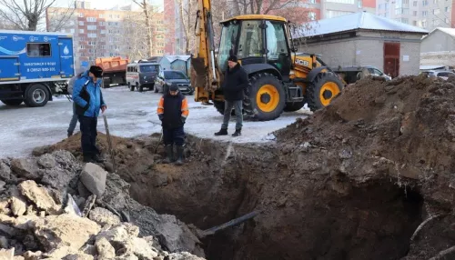 В Барнауле два дома остались без воды из-за аварии на водопроводе