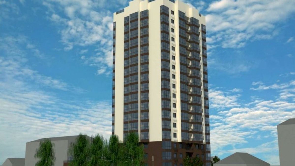 Проект 16-этажного жилого дома на улице Смирнова
