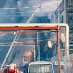 Шинный завод в Барнауле не полностью остановил производство после пожара