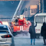 Как шинный завод в Барнауле выглядит изнутри после пожара