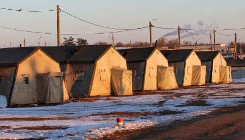 Есть спортзал и кинотеатр: как живут алтайские мобилизованные в лагере
