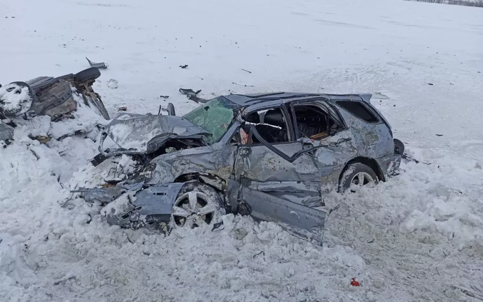 За январские выходные на дорогах в Алтайском крае погибли восемь человек