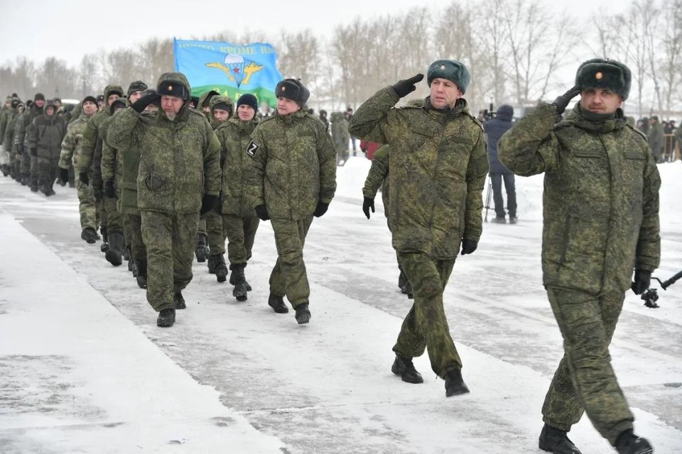 Отправка военнослужащих в зону СВО