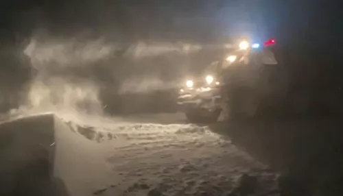 Более 10 человек спасли из снежного плена на границе с Алтайским краем