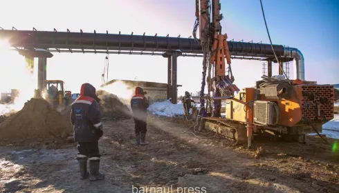 В Барнауле провели испытания грунта под опорами будущего моста на Новом рынке