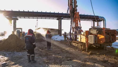 В Барнауле провели испытания грунта под опорами будущего моста на Новом рынке