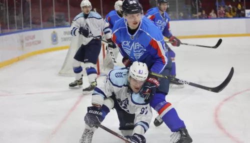 Хоккеисты Динамо-Алтай провели первый выездной матч против ЦСК ВВС из Самары