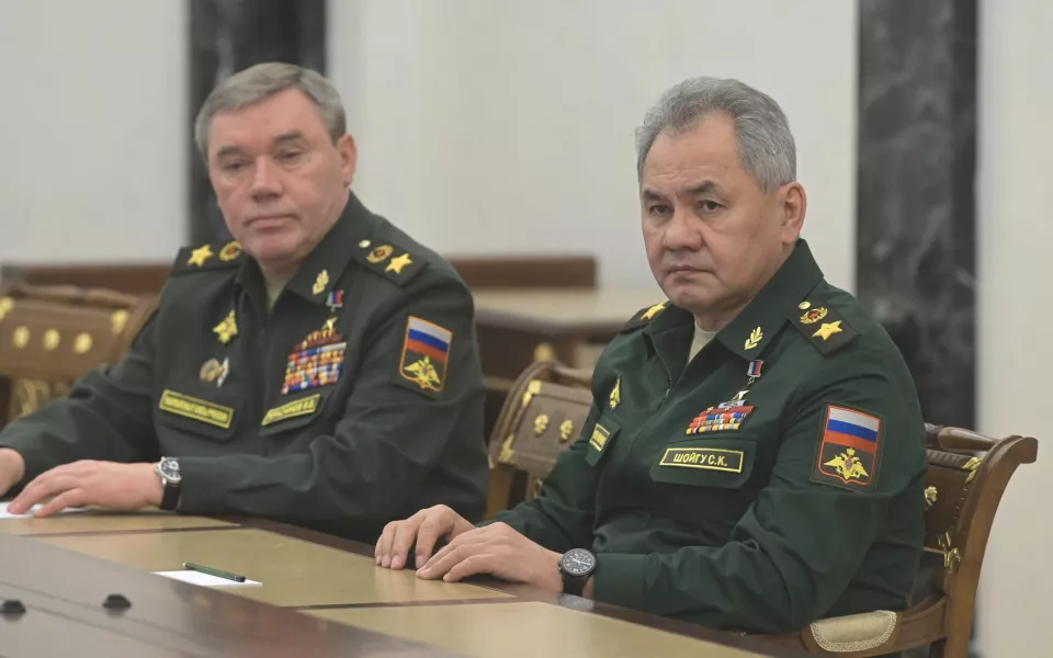 Шойгу назначил Герасимова новым командующим Объединенной группировкой войск