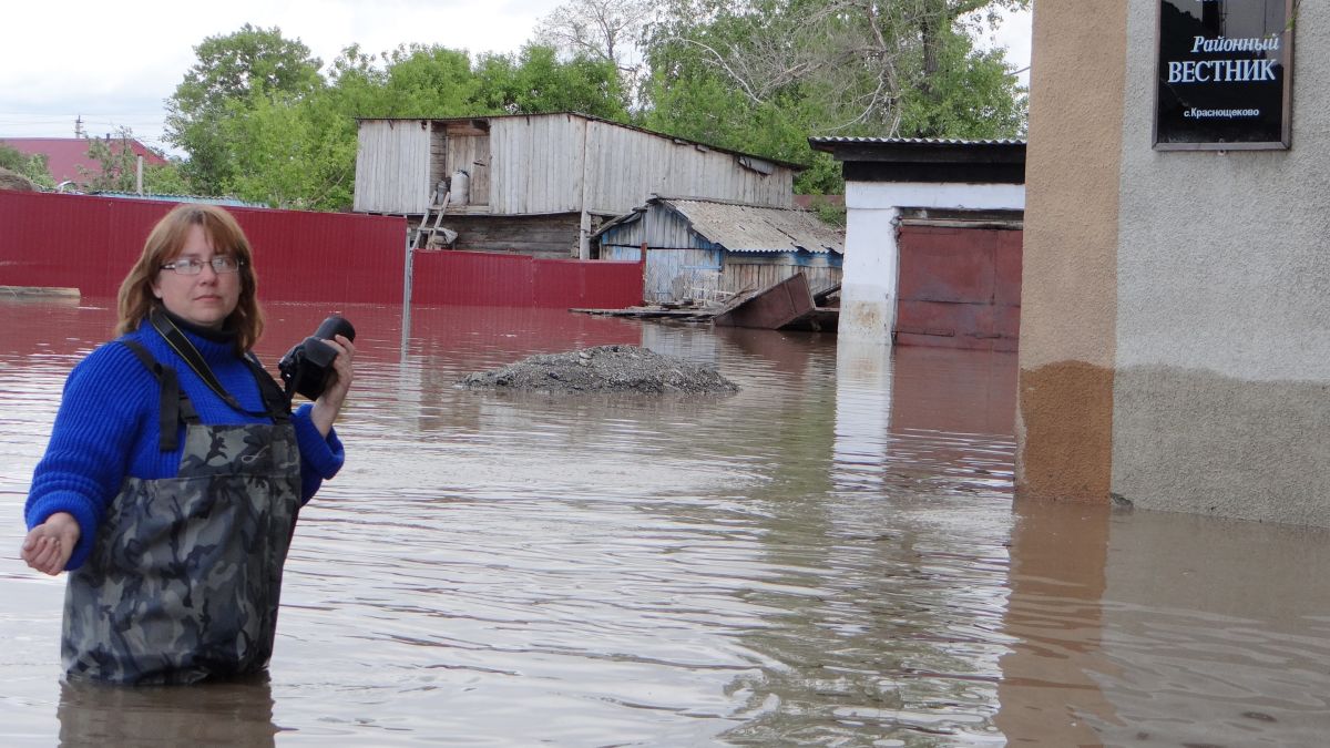 В 2014 году "Районный вестник" ушел под воду