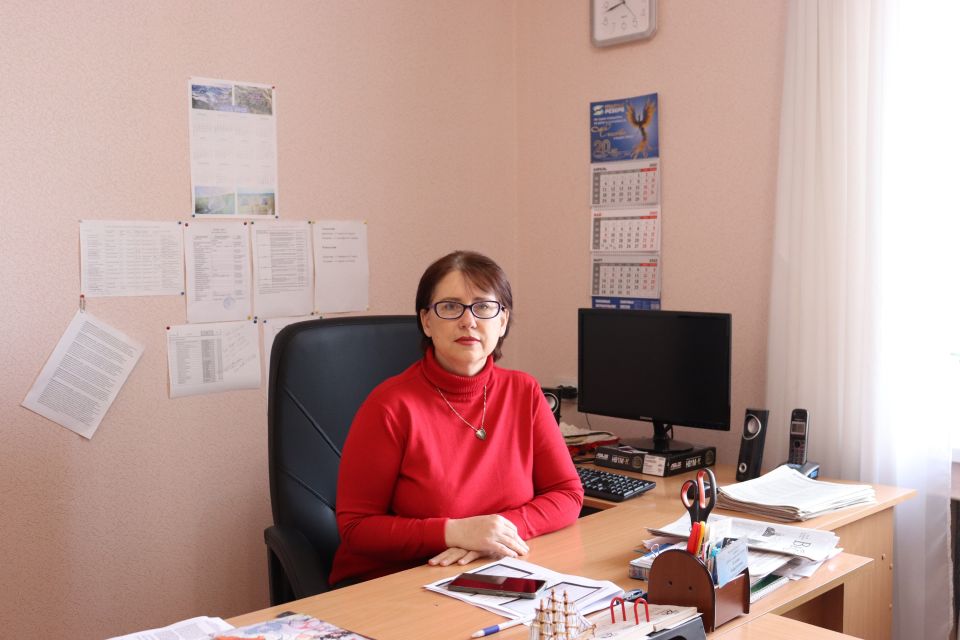 Главный редактор "Районного вестника" Елена Барсукова