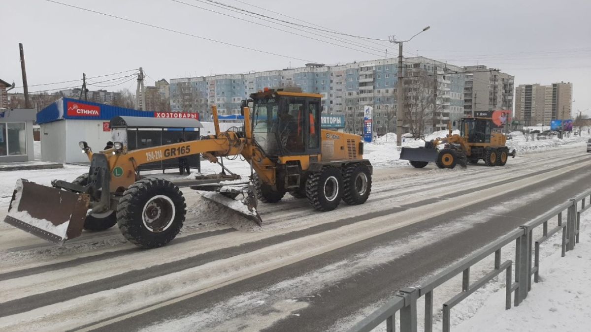 Снегоуборочная техника в Барнауле