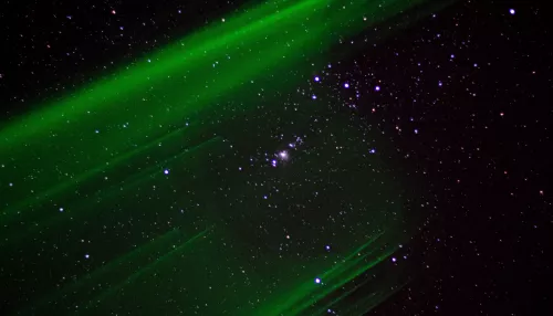 Жители Алтайского края ночью смогут увидеть зелёную комету