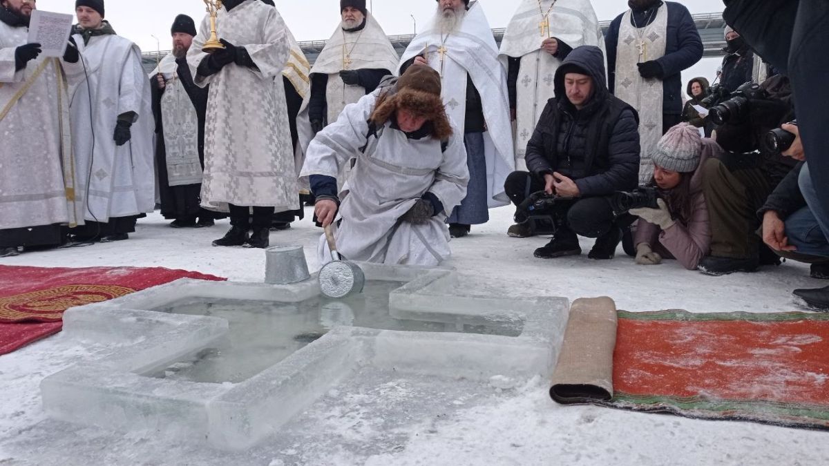 Крещение Господне в Барнауле 