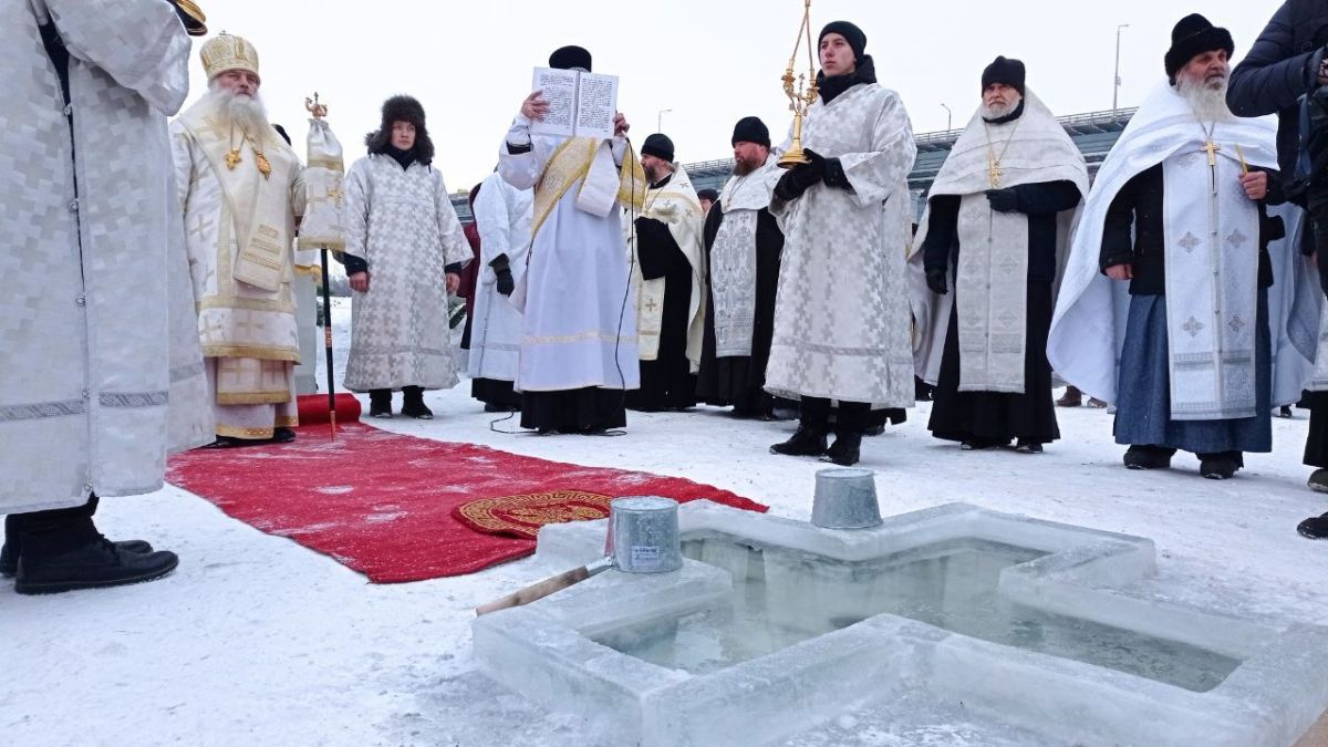Крещение Господне в Барнауле 