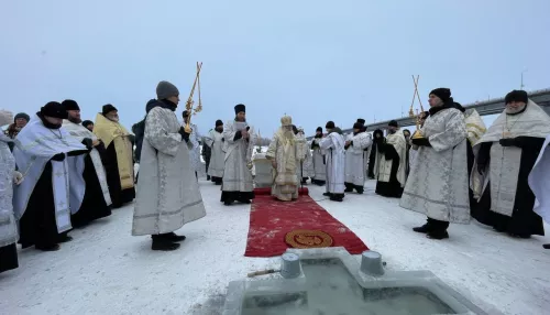 Морозный день ждет жителей Алтайского края в Крещение