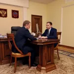 Виктор Томенко лично встретился с новым главой Бийска