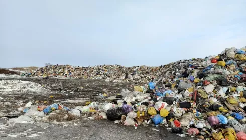 Мусоровозы из Алейска перестали направлять на полигон отходов в Усть-Калманке