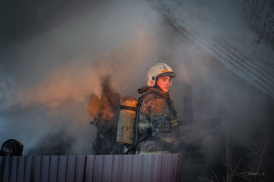 Будни пожарных Барнаула