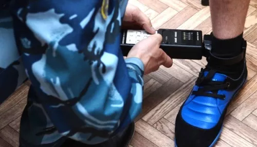 Осужденный житель Алтайского края снял и сжег электронный браслет слежения