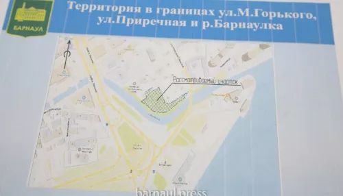 Сквер на улице Приречной в Барнауле обойдется в 15 млн рублей