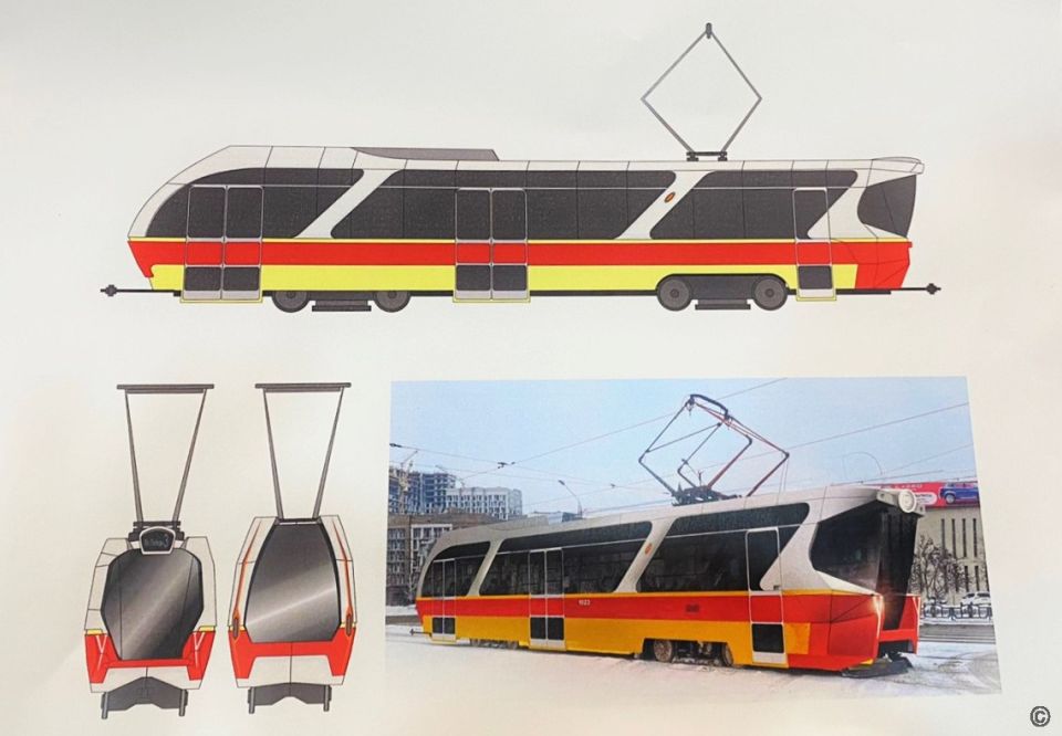 Проект тестового трамвайного вагона