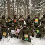 Алтайские военные поблагодарили барнаульских детей за помощь