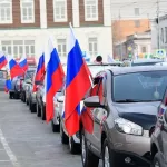В Барнауле стартовал автопробег в поддержку участников СВО