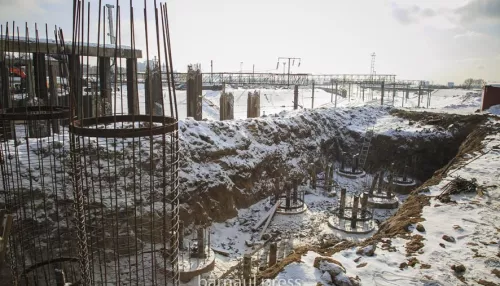 Подрядчик показал, как идет реконструкция моста у Нового рынка в Барнауле