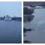 Жители Краснощеково жалуются на затопленные талыми водами участки