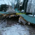 В Алтайском крае шквалистый ветер снес крышу школы