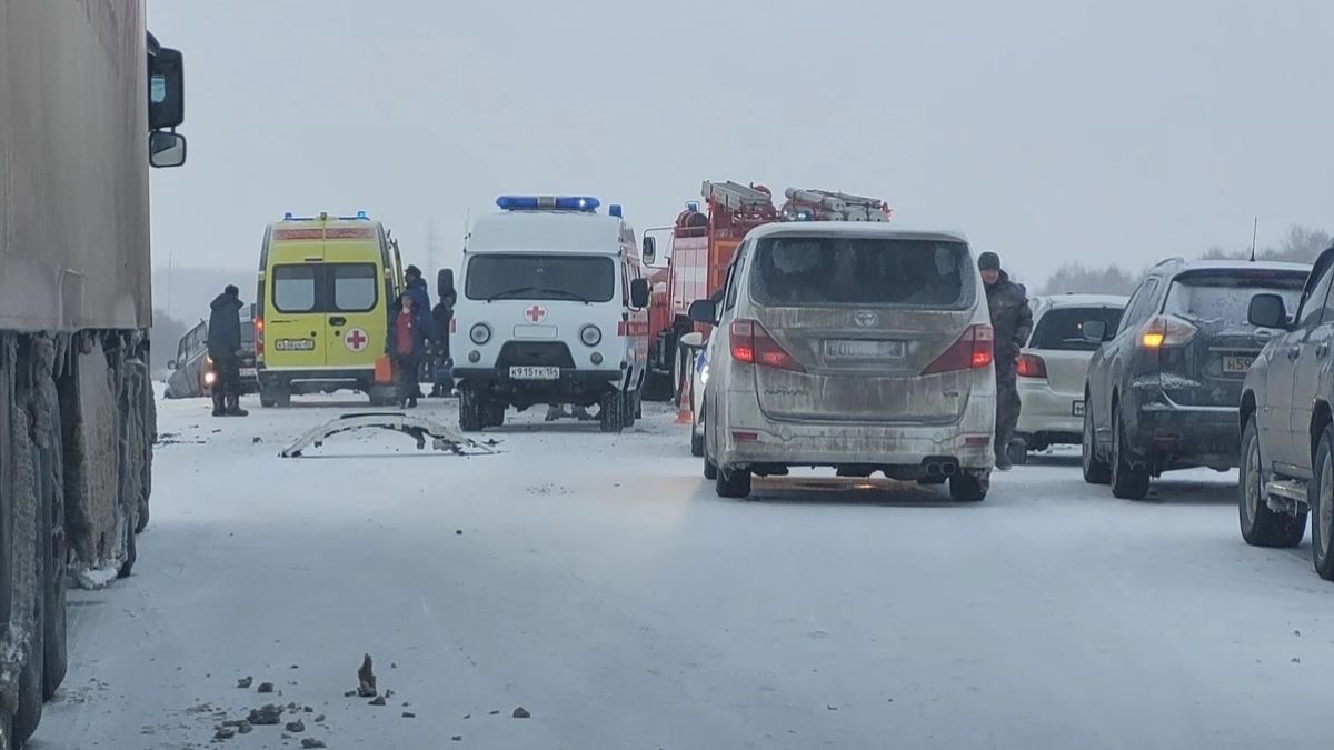 Авария на трассе Барнаул — Новосибирск