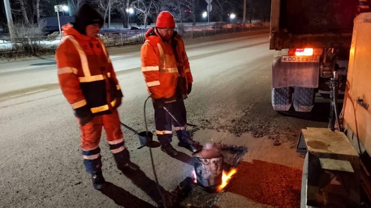 Ремонт дорог холодным асфальтом