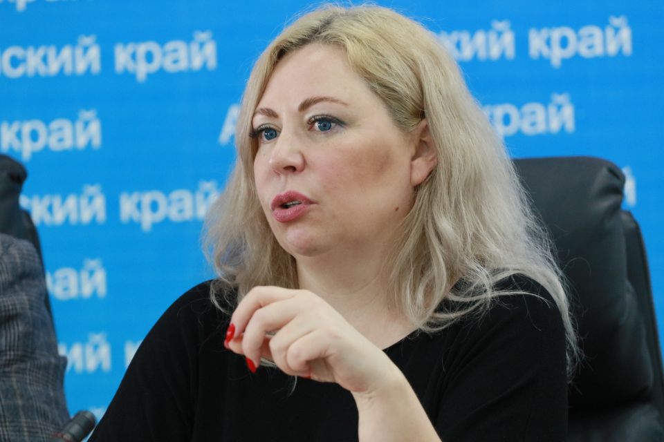 Мария Чугунова. Отчетно-выборная конференция Союза журналистов Алтайского края