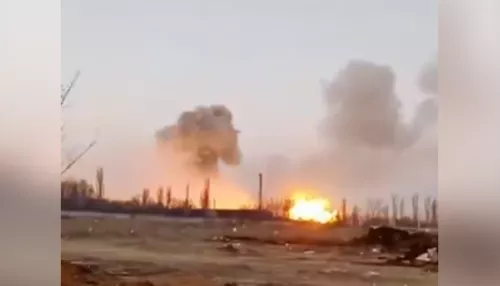 Бойцы ВСУ засняли удары российских крылатых ракет по их позициям
