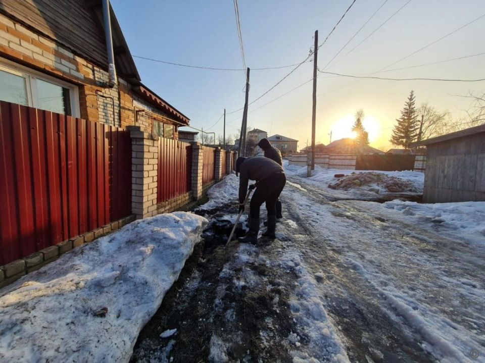 Устранение подтопления в Барнауле