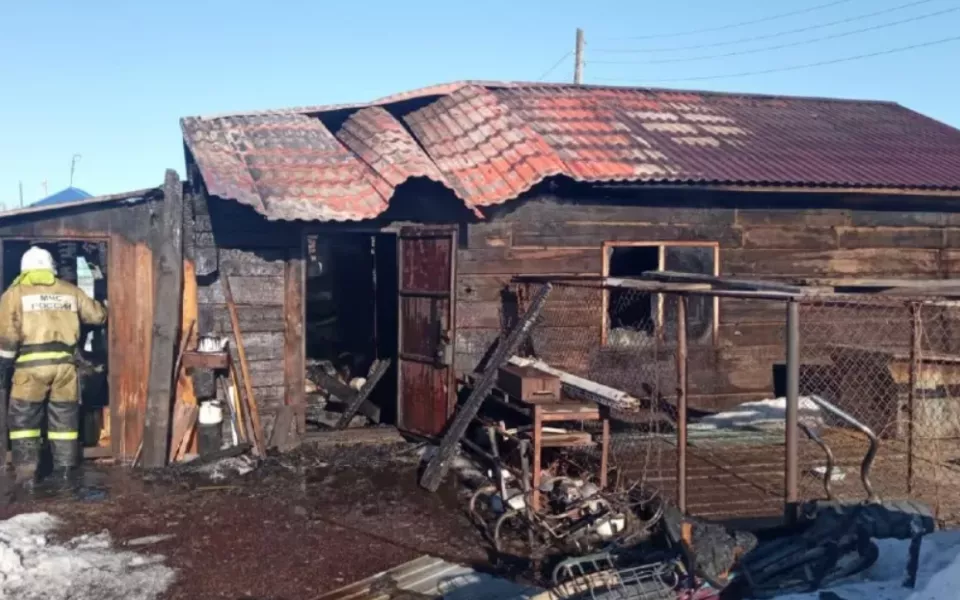 В Бийске и Бийском районе за неделю сгорело несколько домов