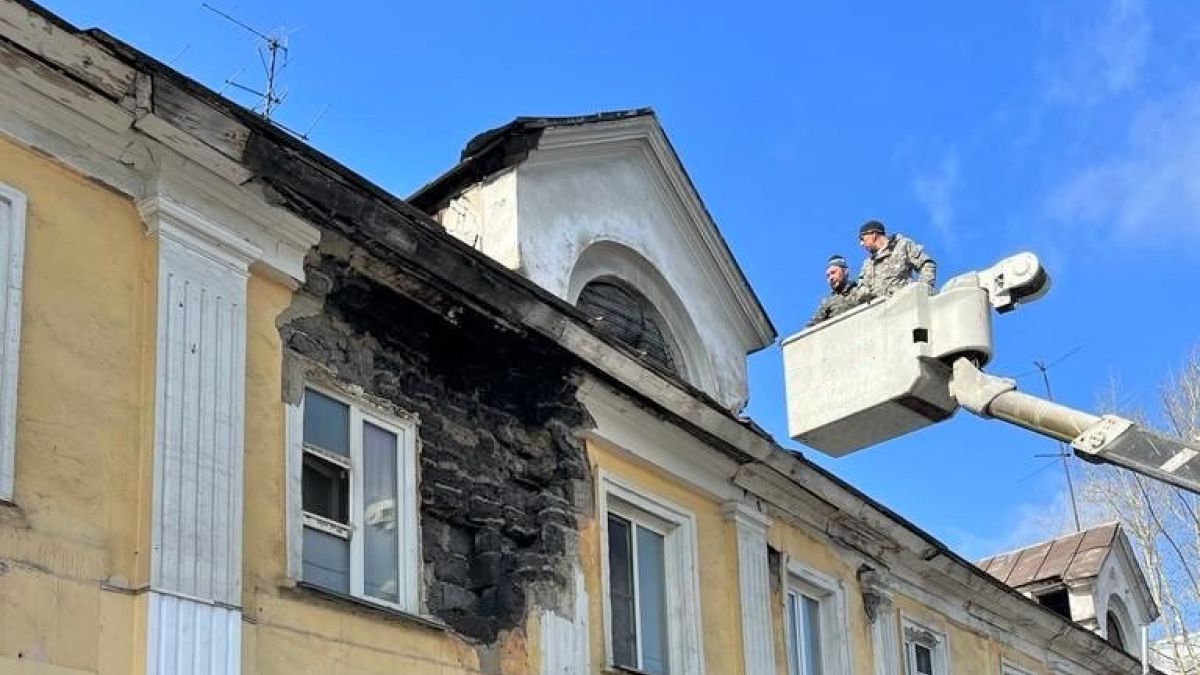 Обрушение в доме на Ленина, 133