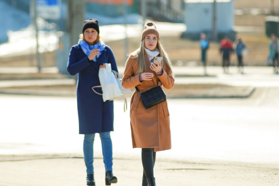 Весна. Барнаул. Девушки 