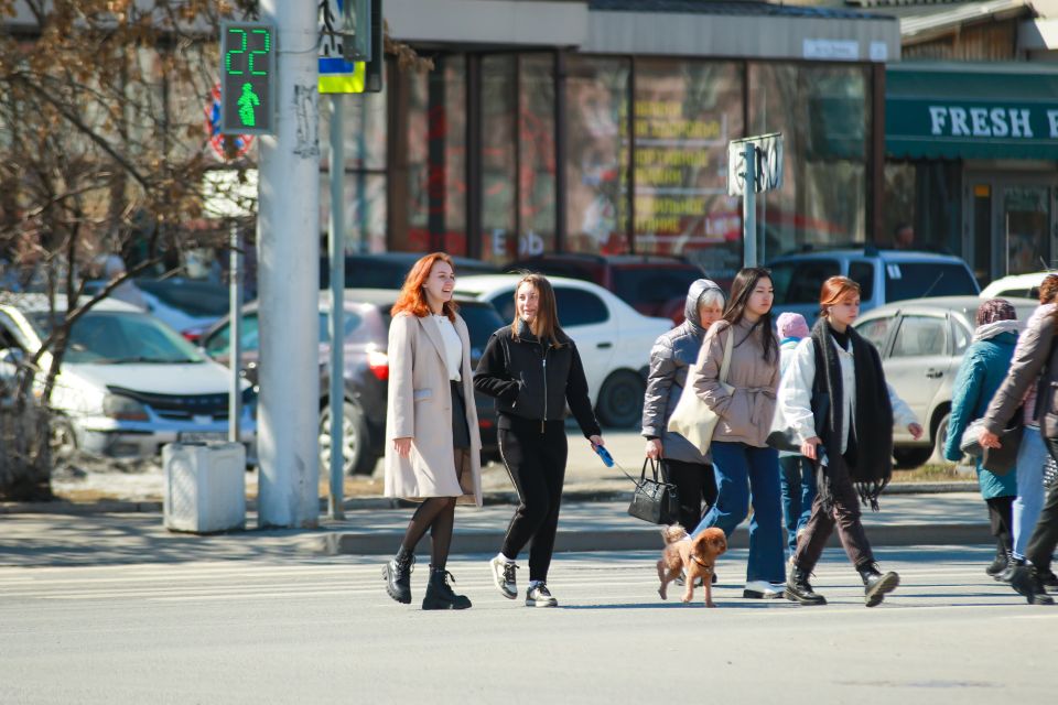 Весна. Барнаул. Девушки 